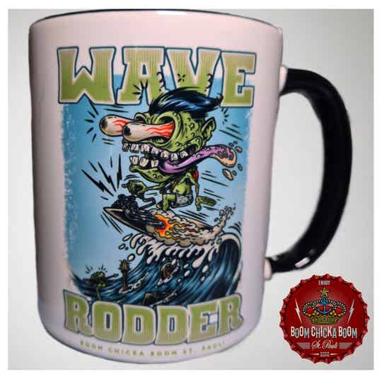 Wave Rodder Keramiktasse 11Oz