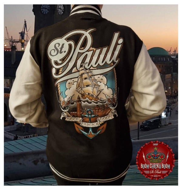 St. Pauli Segelschiff Unisex Sweatjacke