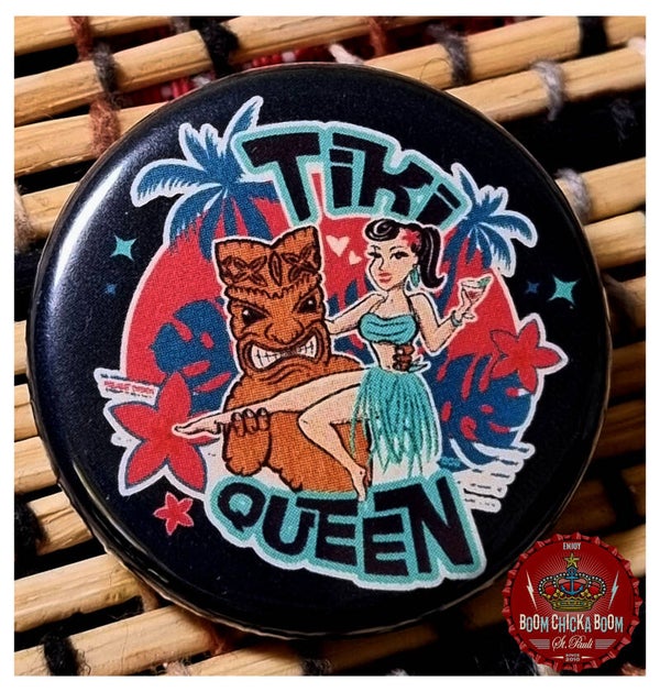 Tiki Queen Nadelbutton