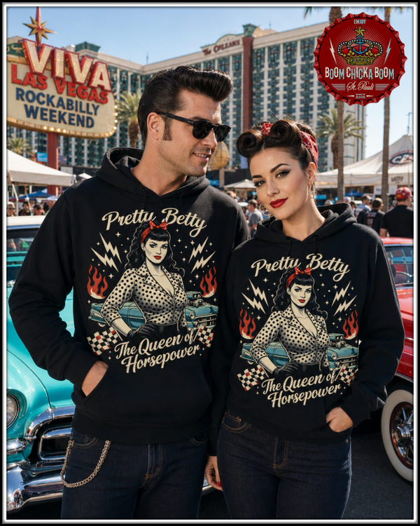 Queen of Horsepower Damen Hoodie