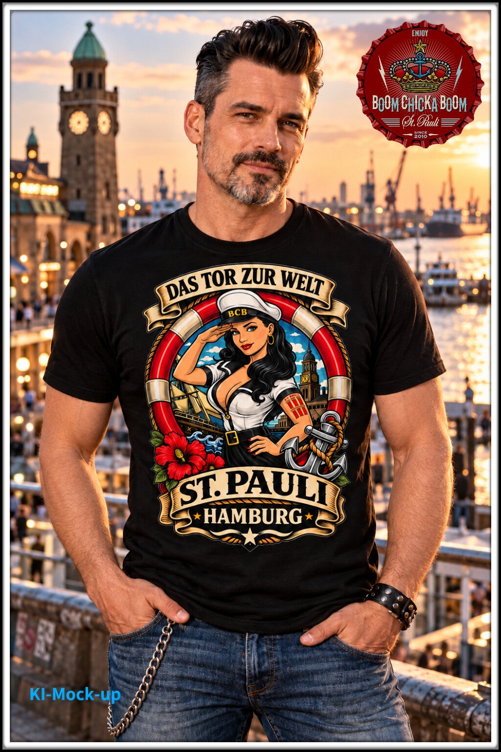Hamburgs Tor zur Welt T Shirt