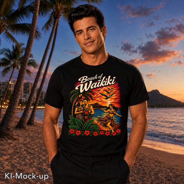 Beach of Waikiki T Shirt