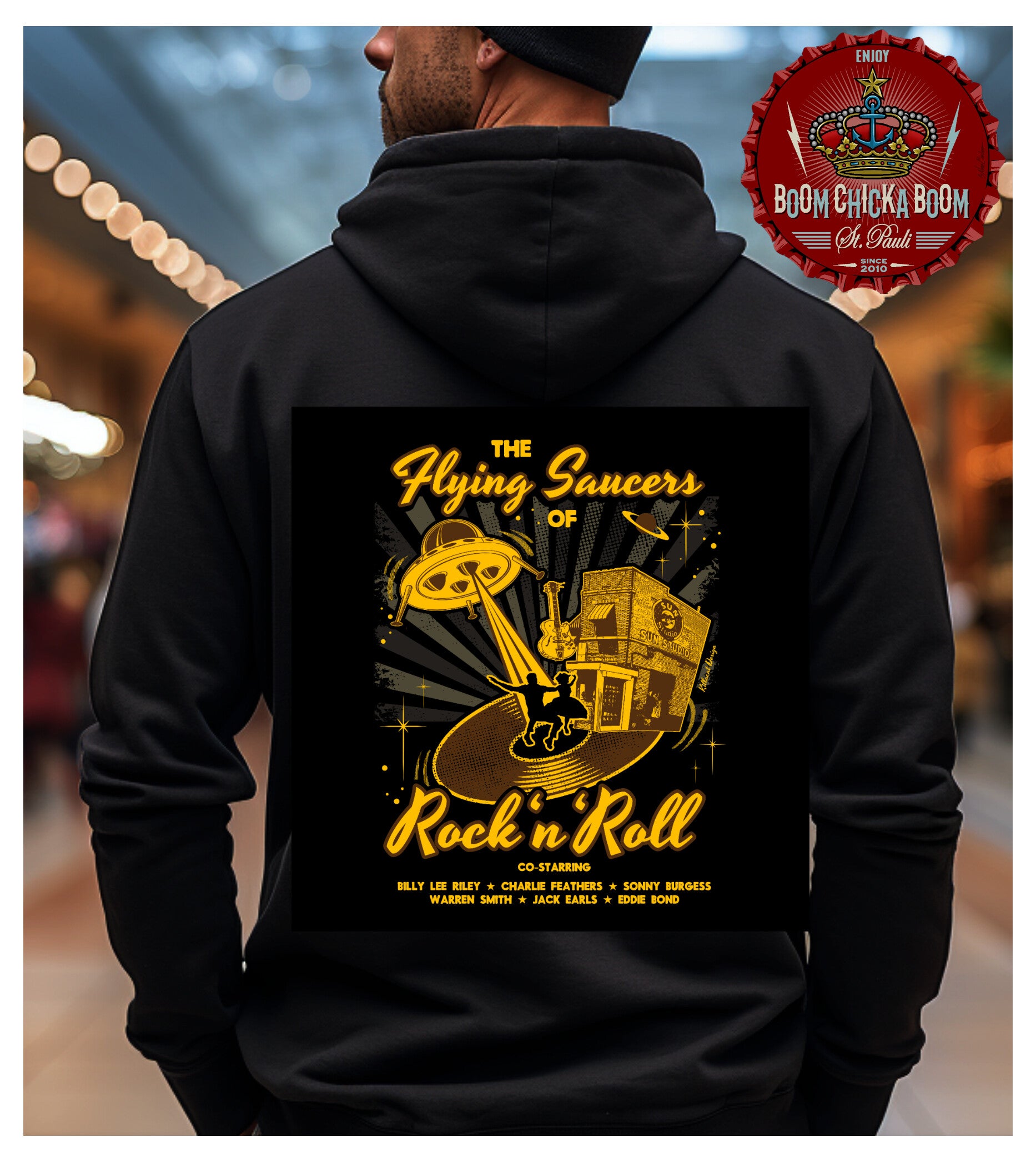 The Flying Saucers Zipper