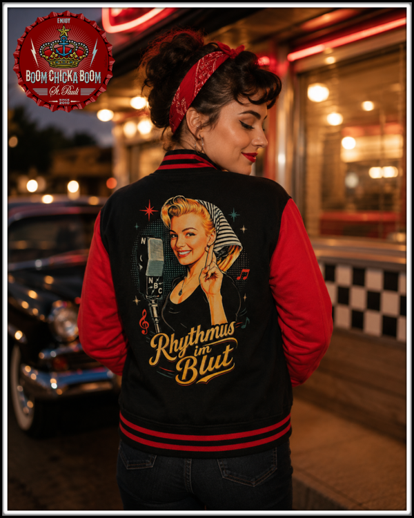 Rhythmus im Blut Unisex Sweatjacke