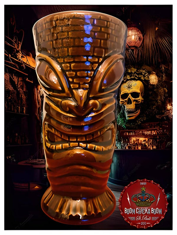 Tiki Mug Impish Grün/Braun