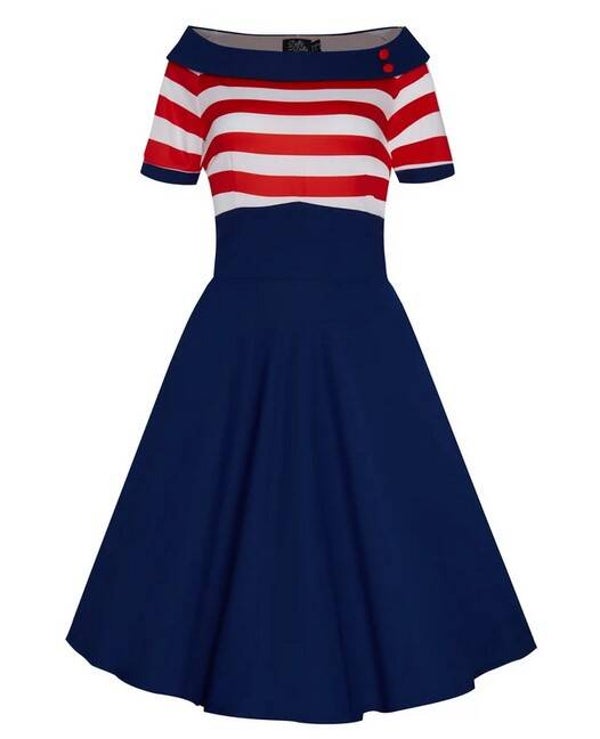 Nautical Stripes Dress