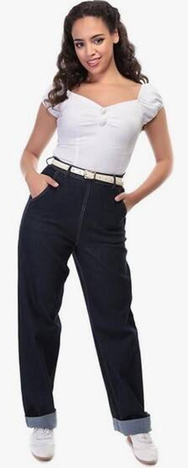 Collectif Siobhan Retro 50s Jeans