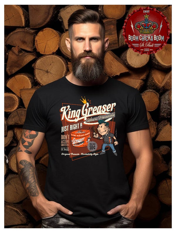 King Greaser Pomade T Shirt