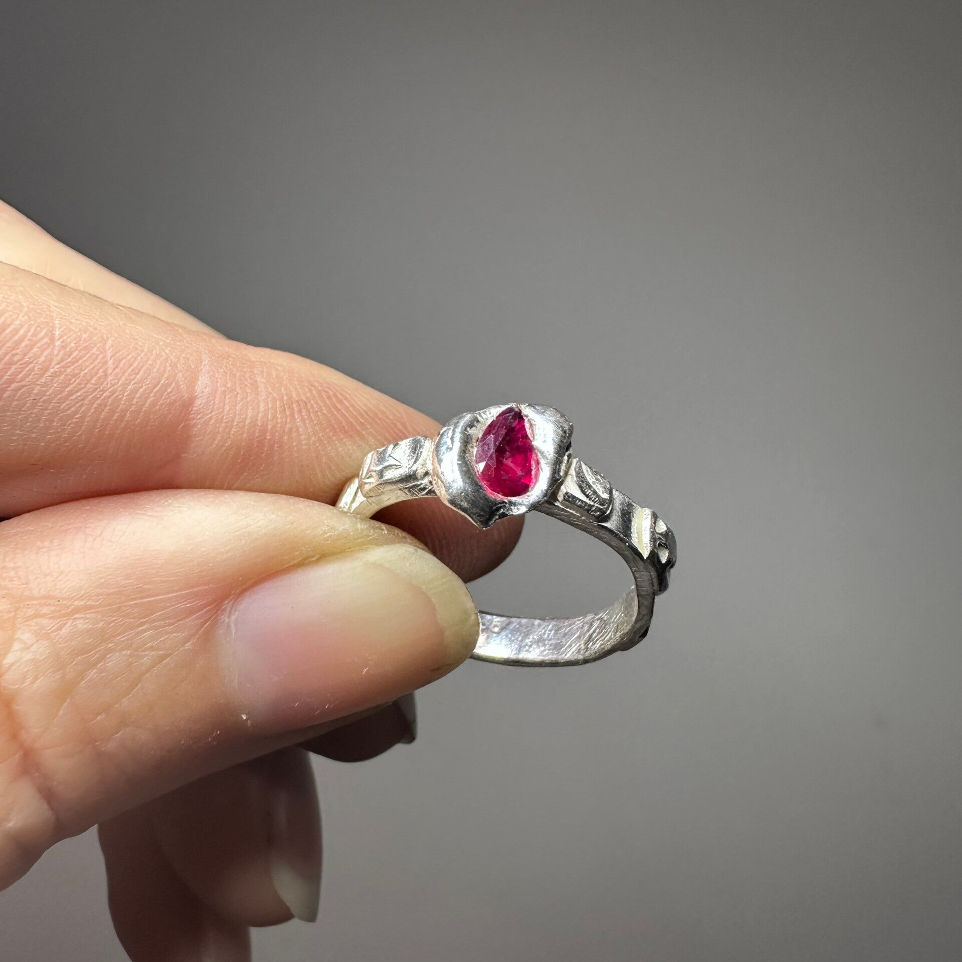 Eternal Ruby Signet Ring