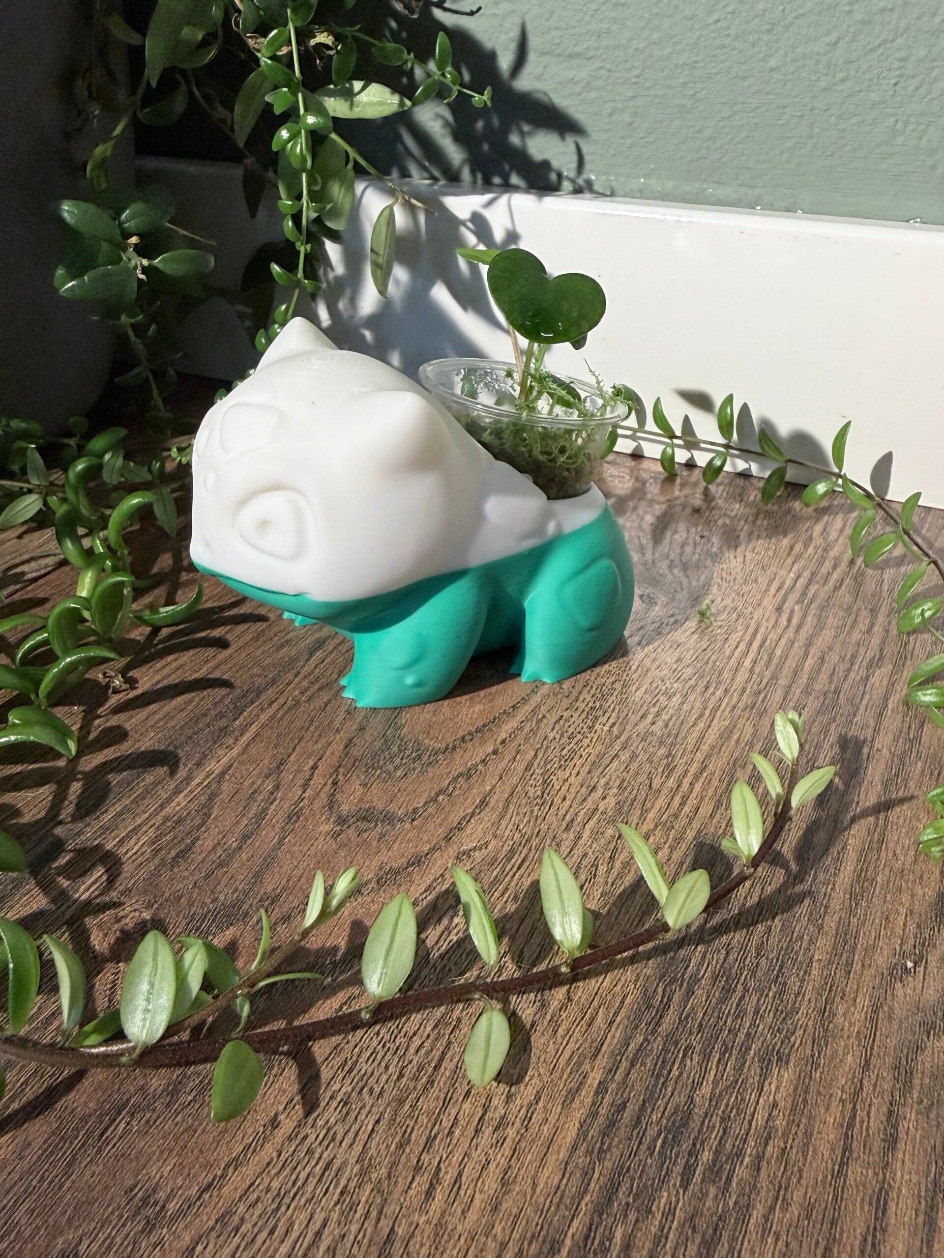 Bulbasaur groen/wit klein 3d print