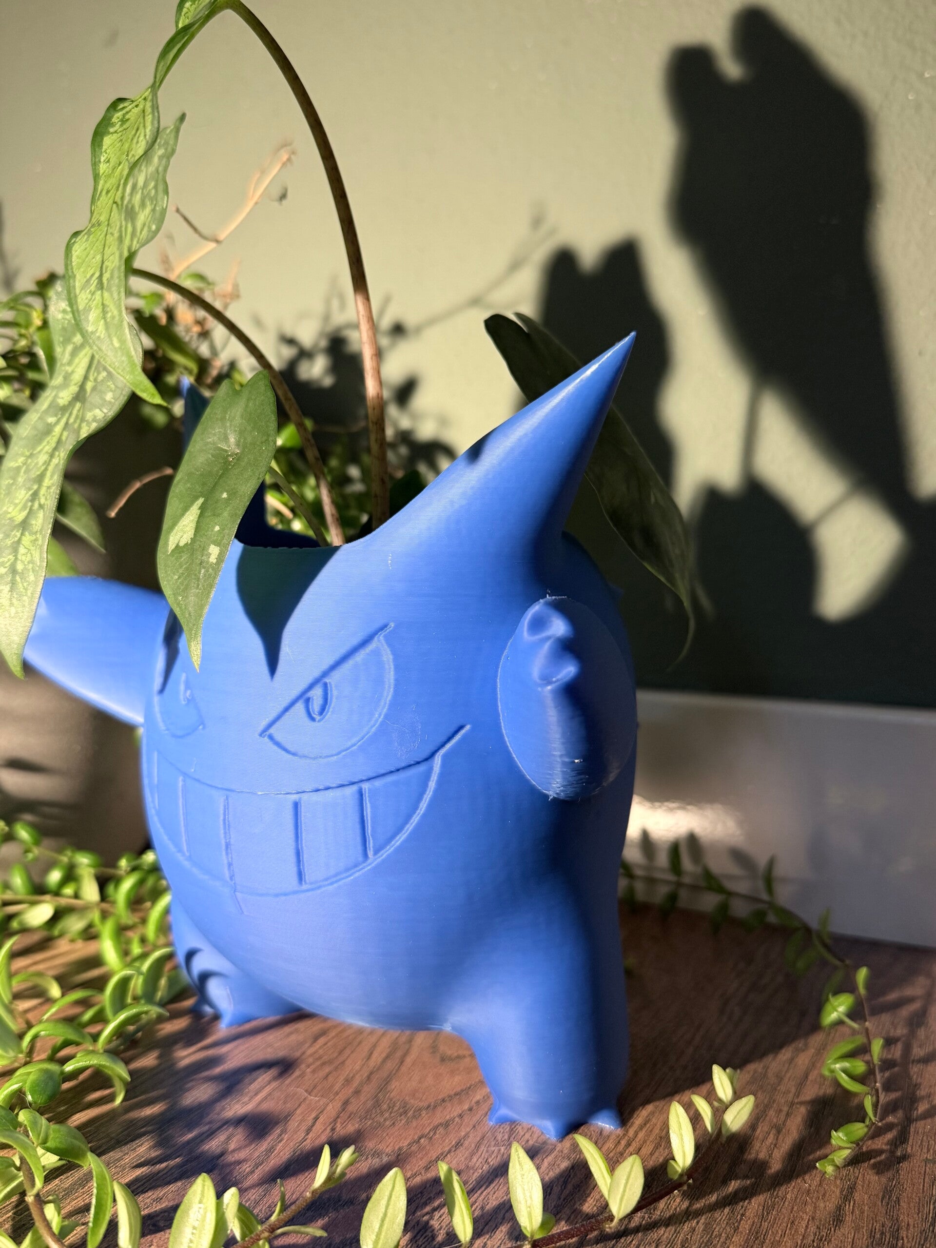 Gengar groot blauw 3d print