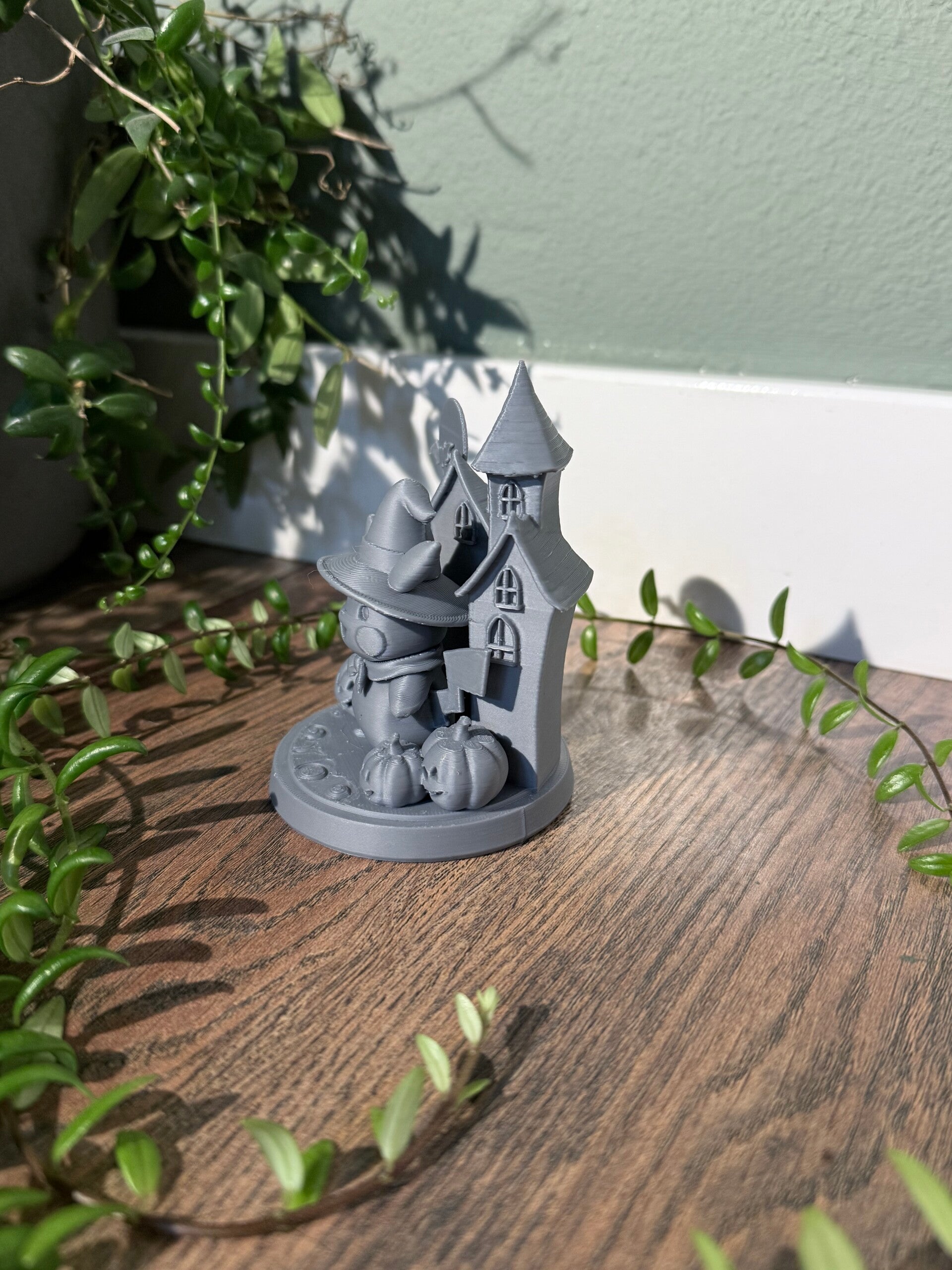 Halloween pickachu huisje 3d print