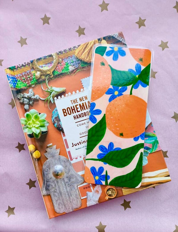 Kleurrijke boekenlegger ‘Oranges’