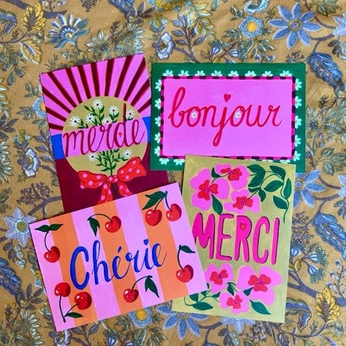 Kaartenset Parlez-vous Français? A6