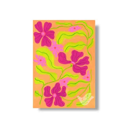 Art Print Vrolijke bloemen