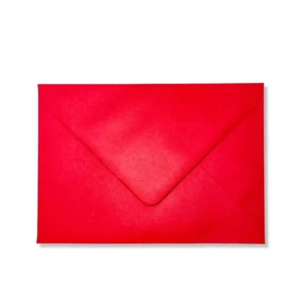 Rode envelop A6