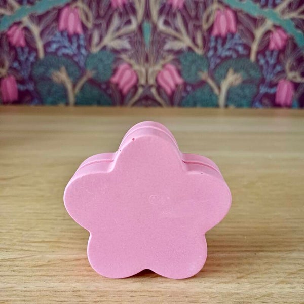 Kaarthouder Bloem roze