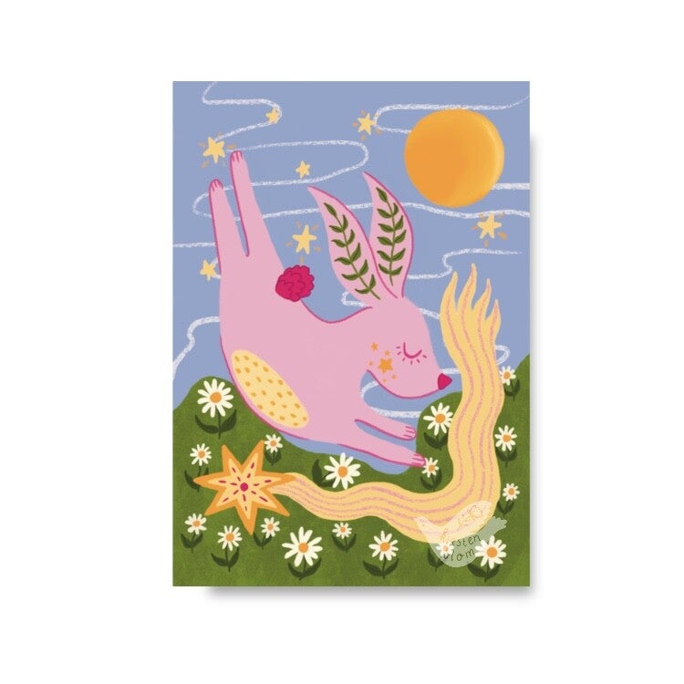 Ansichtkaart Don’t hurry, you’ll get there someday A6