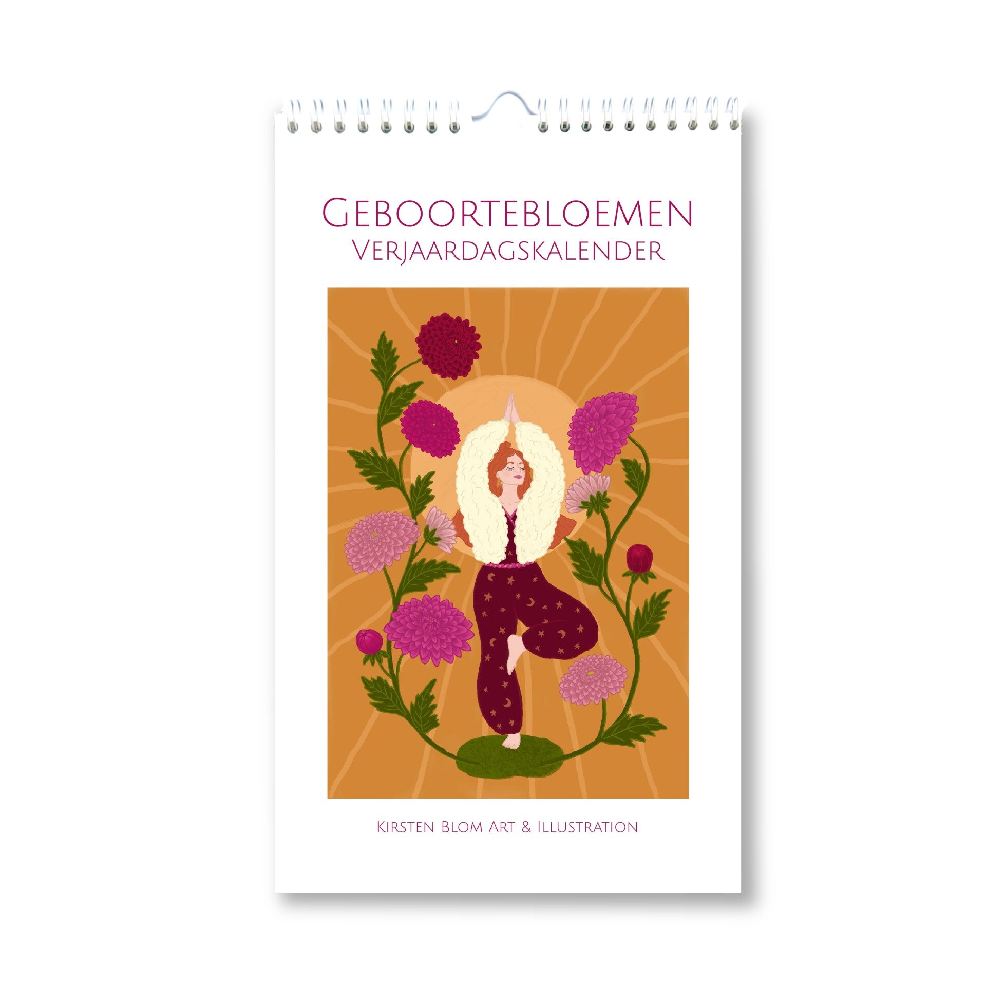 Geboortebloemen verjaardagskalender