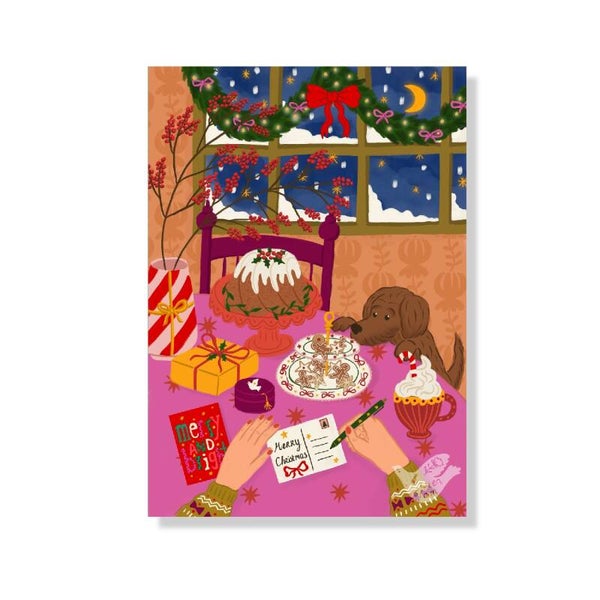 Enkele kerstkaart Christmas Cards A6 (5 stuks)