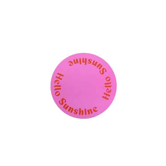 Sluitsticker Hello Sunshine (5 stickers)