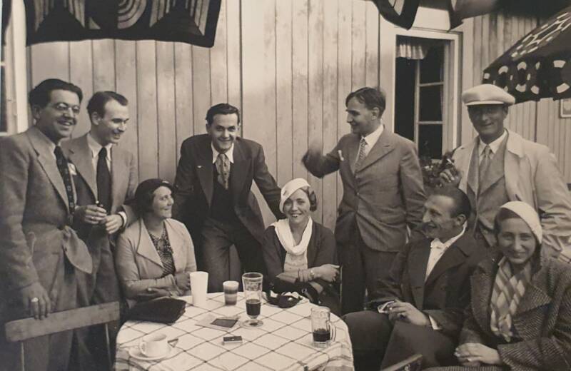 Die Kardosch-Sänger "backstage", privates Foto