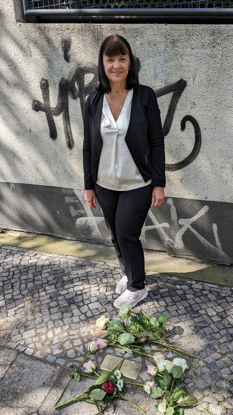 Stolpersteine für Olga und István Kardos