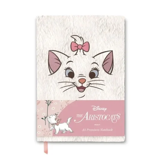 LES ARISTOCHATS - Marie - Notebook Pelucheux Premium - Format A5