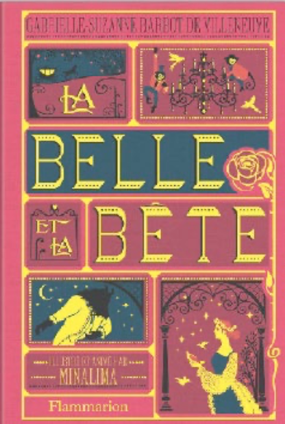 La belle et la bête, illustration Minalima