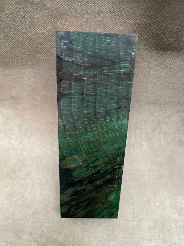 Stabilised Wood Beech Spalted Double Dyed