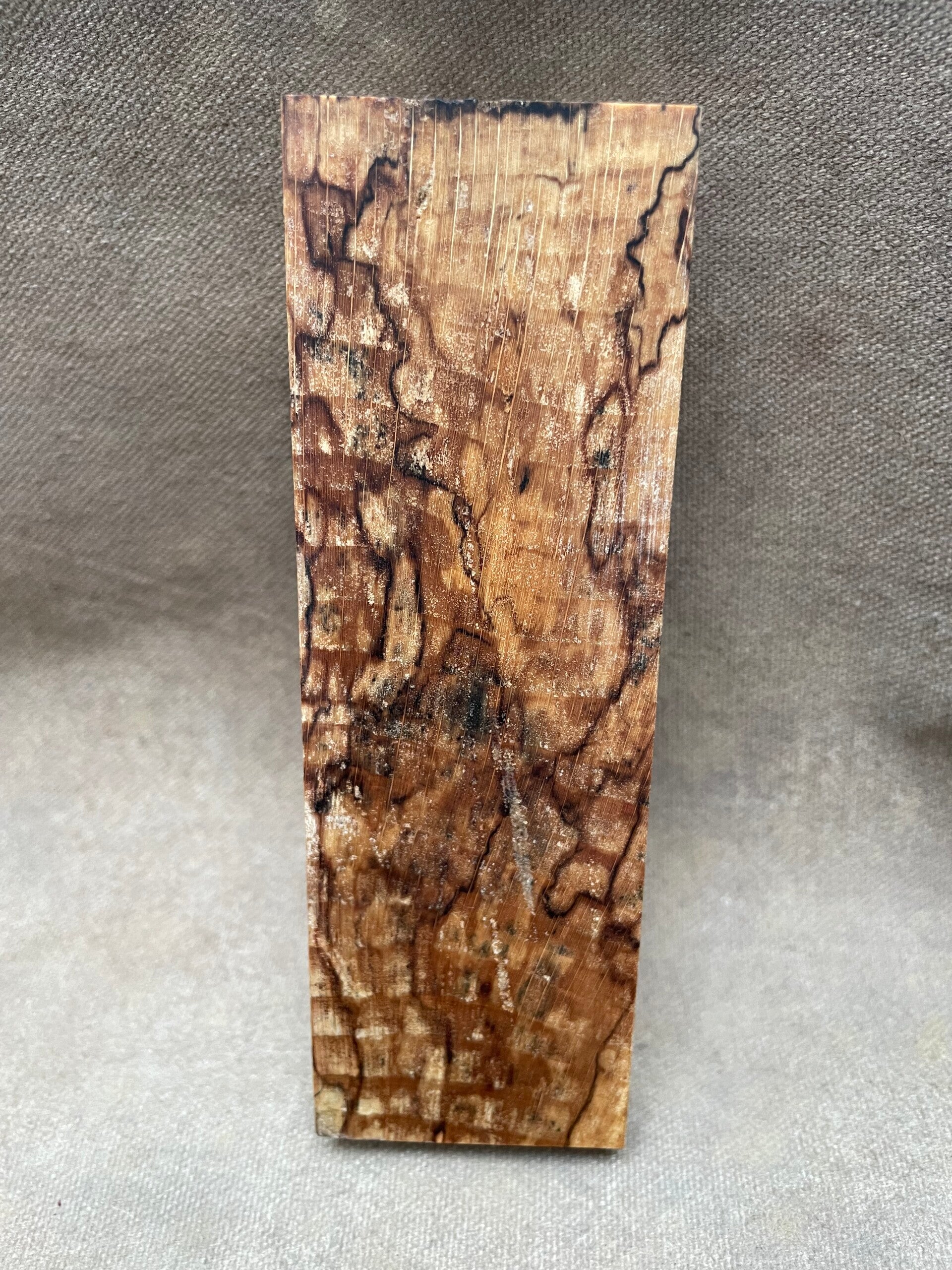 Stabilised Wood Beech Spalted Burr/Burl Blank Clear Resin Colour