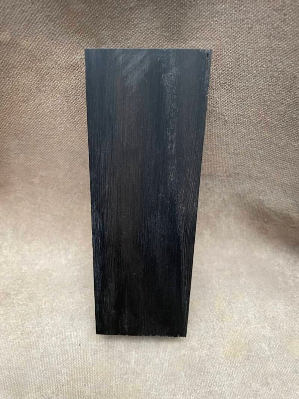 Stabilised Wood Bog Oak Blank Clear Resin Colour