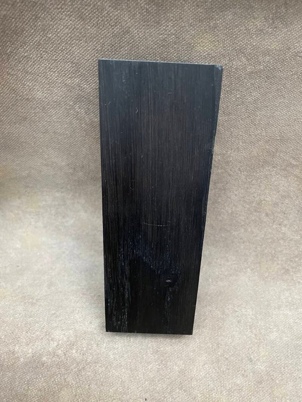 Stabilised Wood Bog Oak Blank Natural Clear Resin Colour