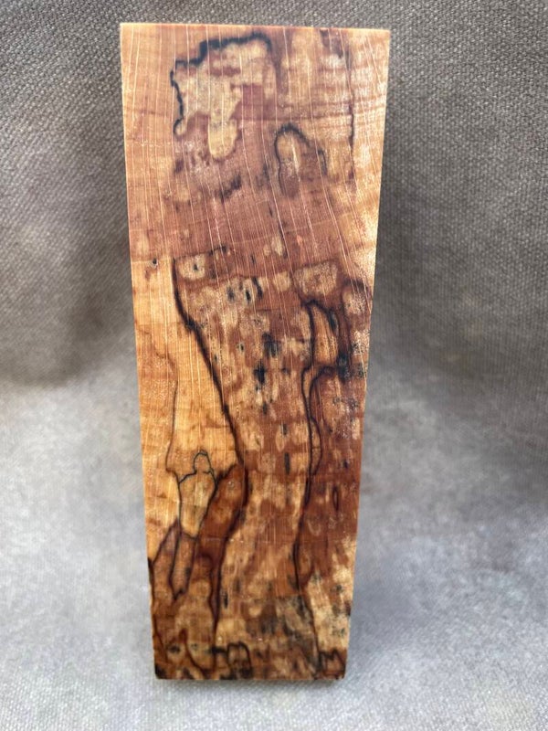 Stabilised Wood Beech Spalted Blank Clear Resin Colour