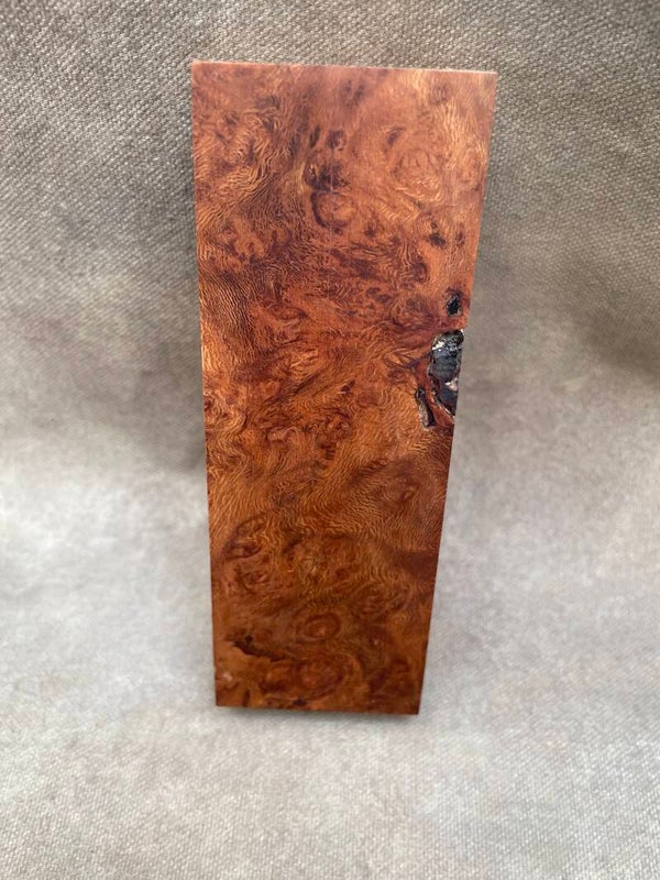 Stabilised Wood Lacewood Burr/ Burl Spalted Clear Resin Colour