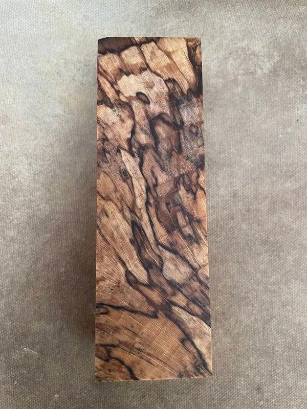 Stabilised Beech Wood Blank Clear Resin Colour