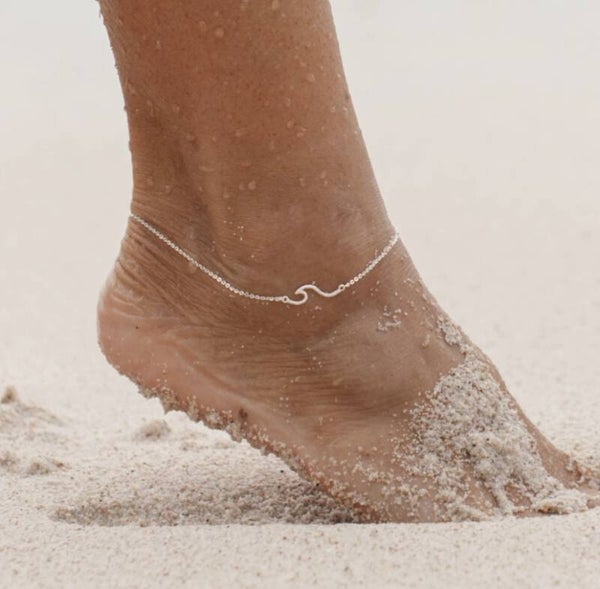 Wave Anklet