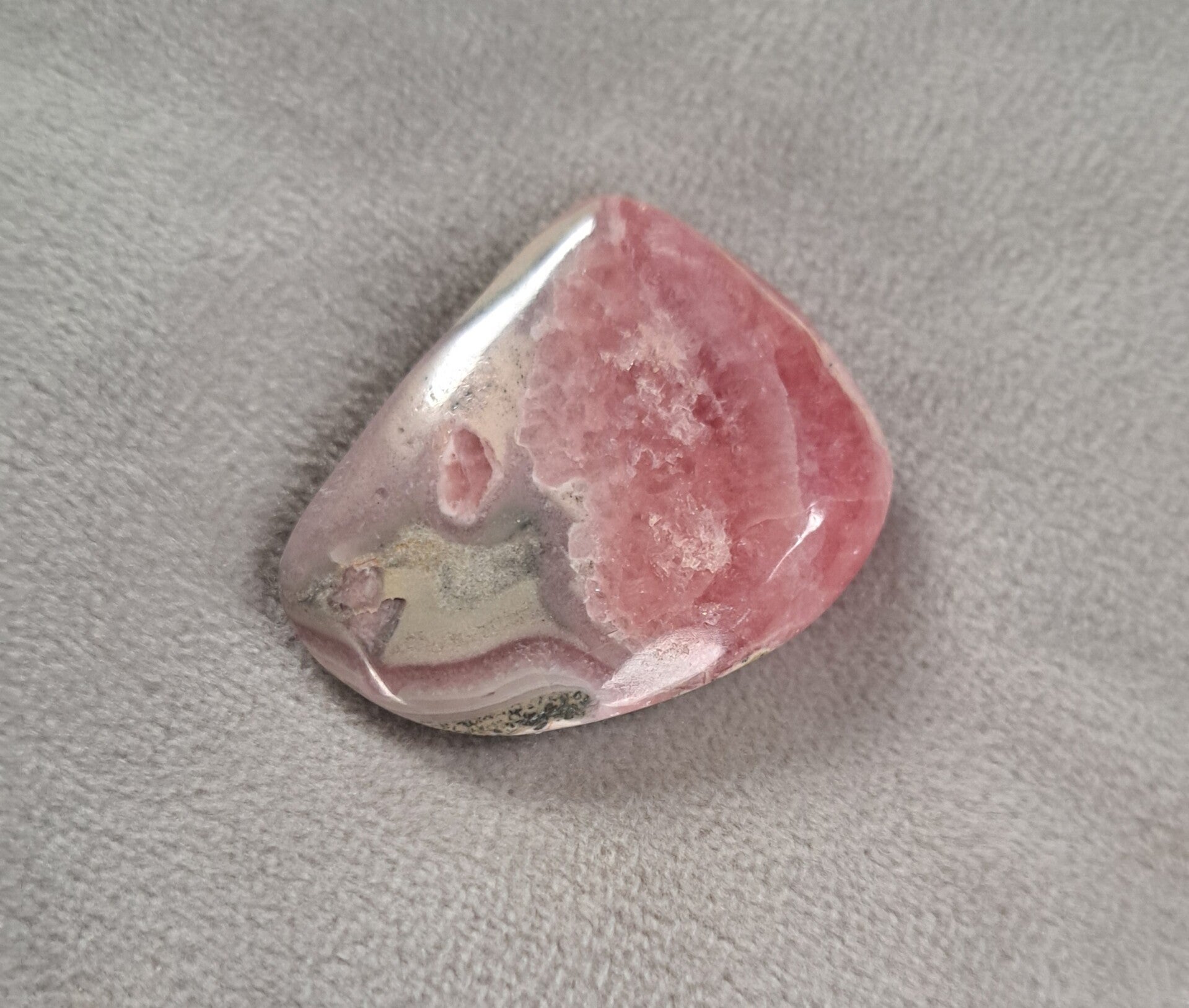 Rhodochrosiet knuffelsteen nr 2