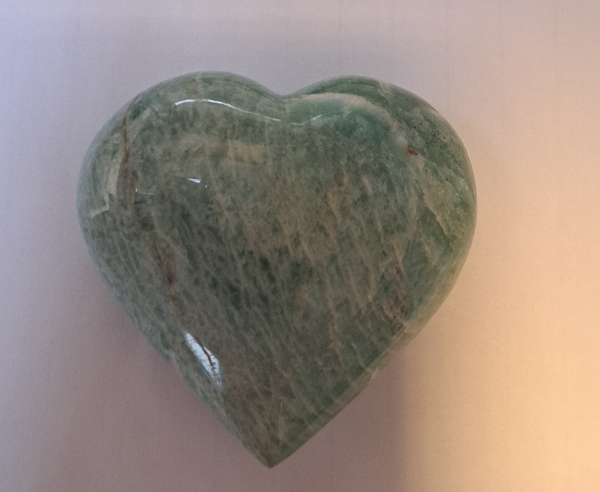 Amazoniet groot hart nr 2