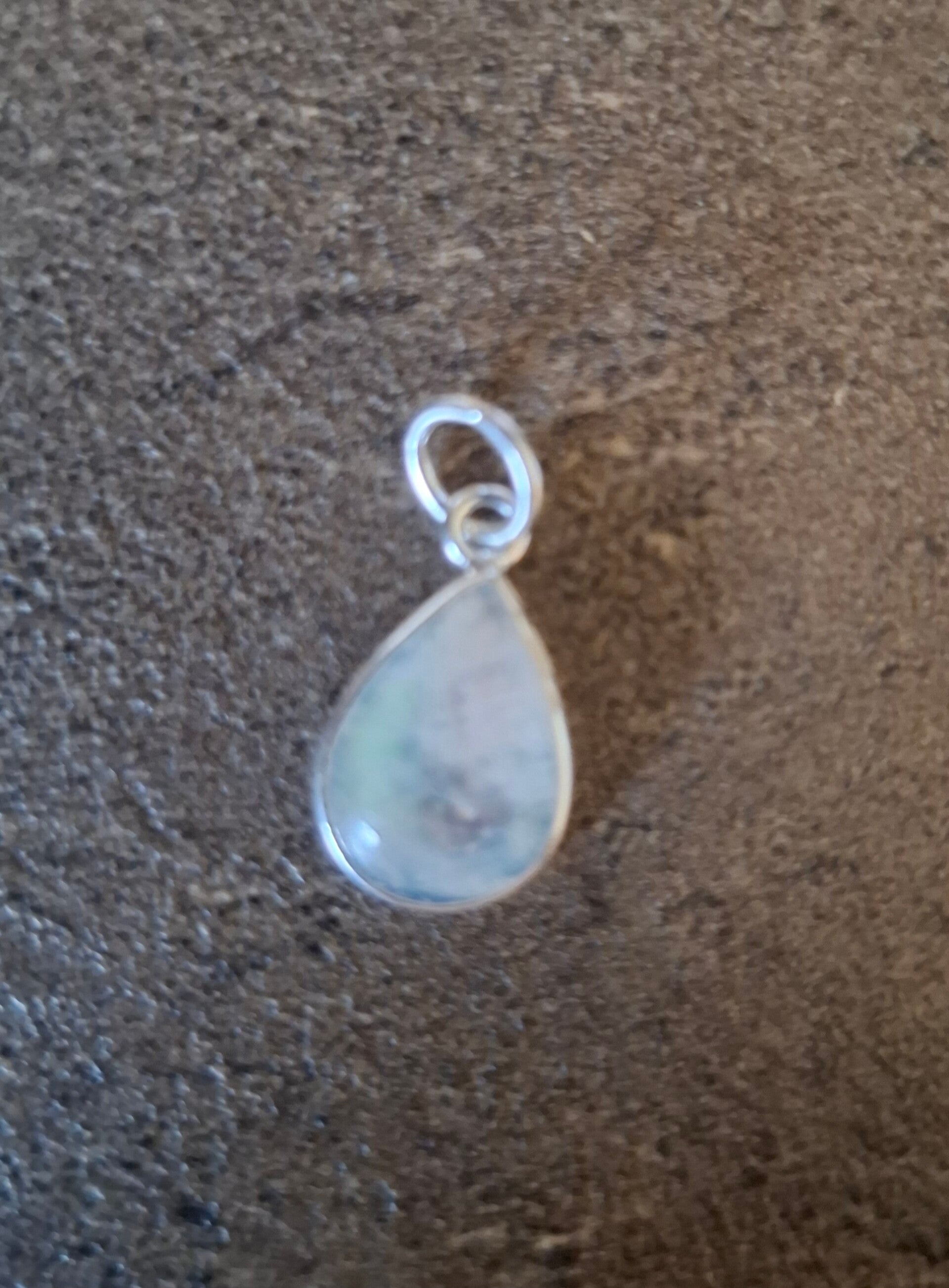 Regenboog maansteen hanger