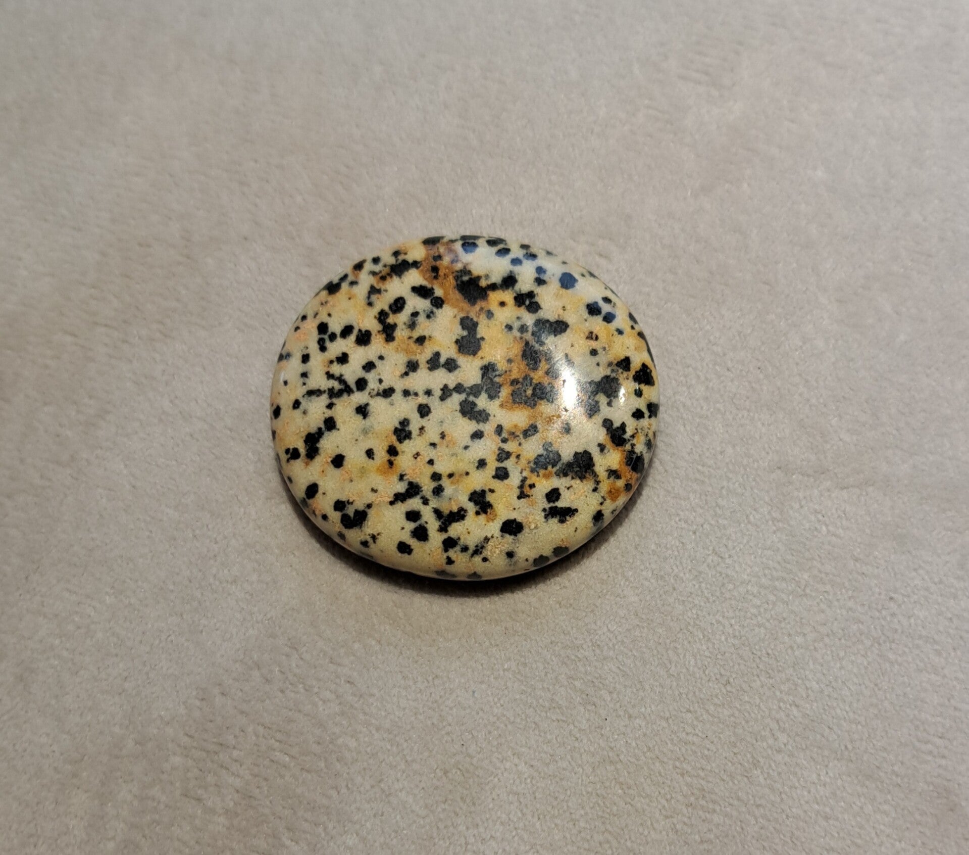 Jaspis Dalmatier platte steen