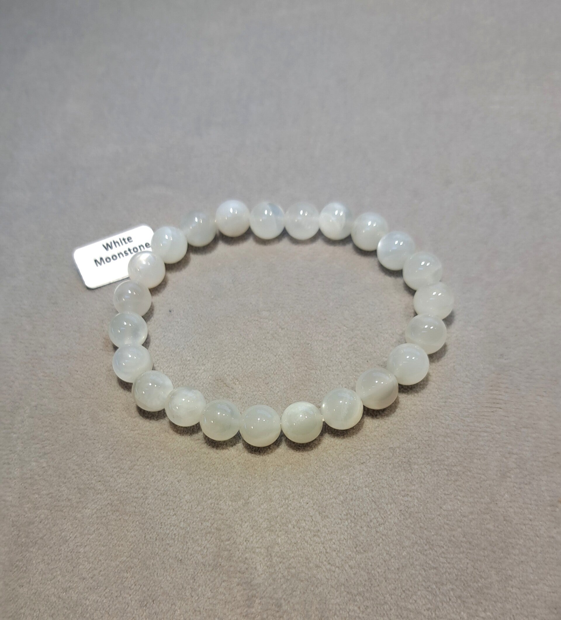 Maansteen armband 8mm