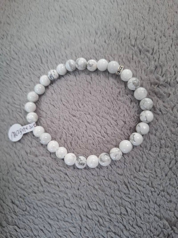 Magnesiet armband 6mm