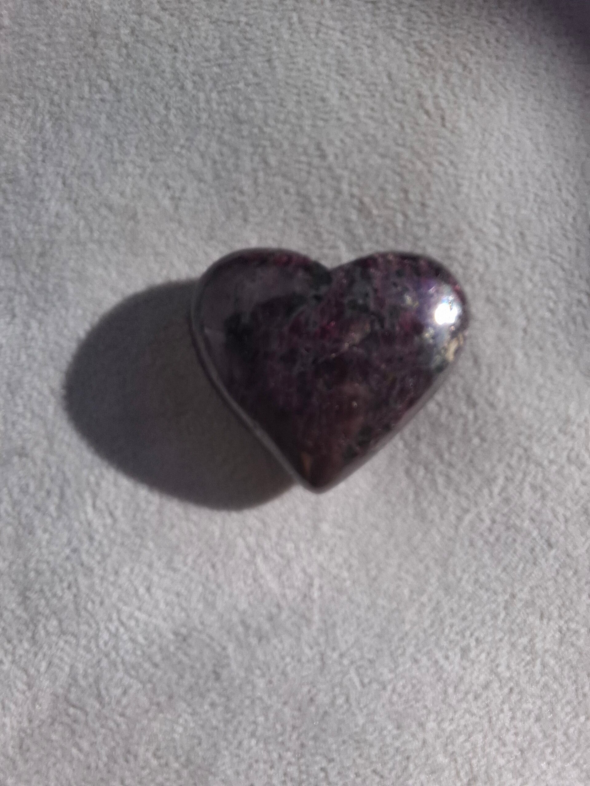 Granaat hartje 4cm