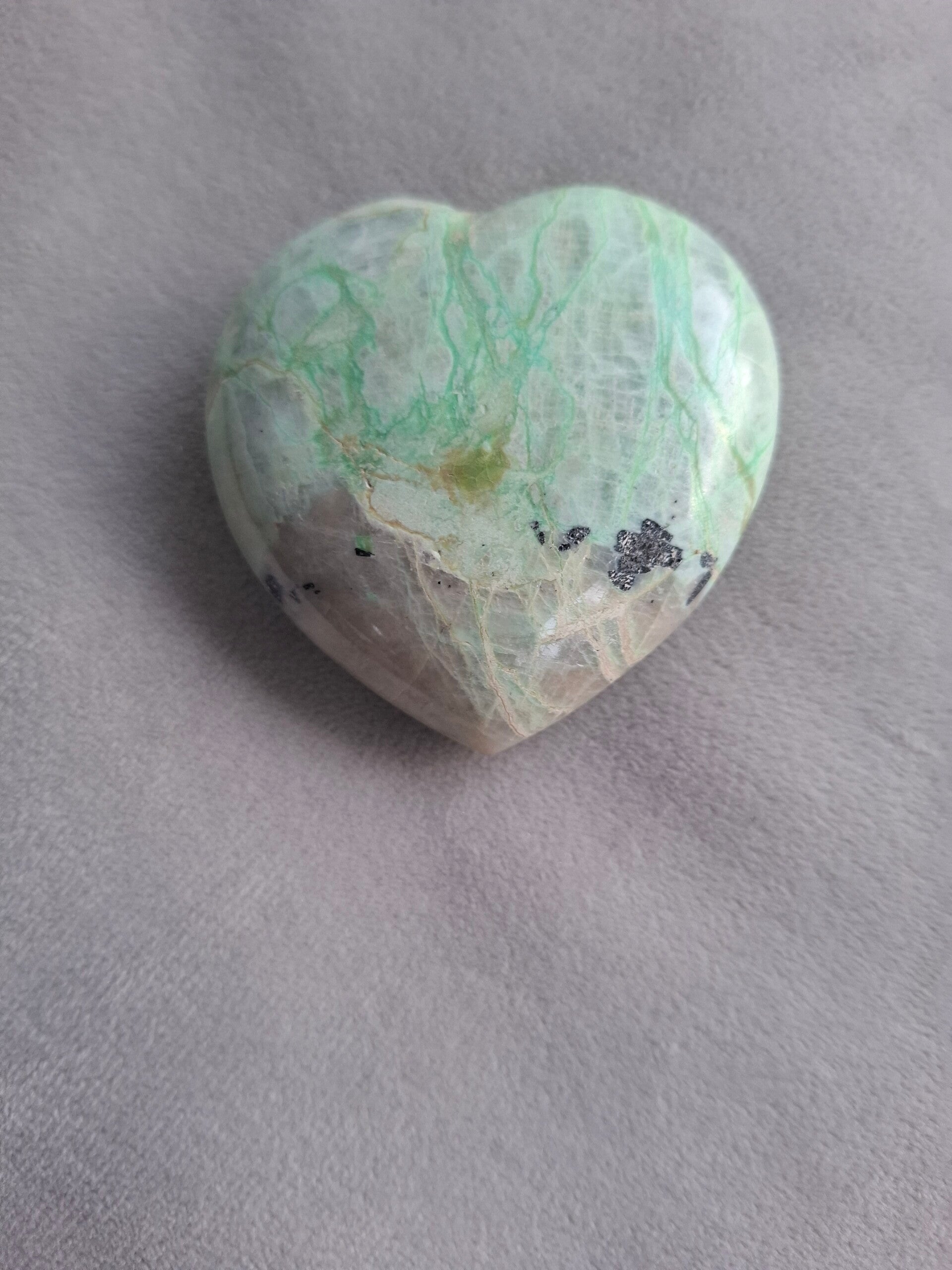 Maansteen groen hart