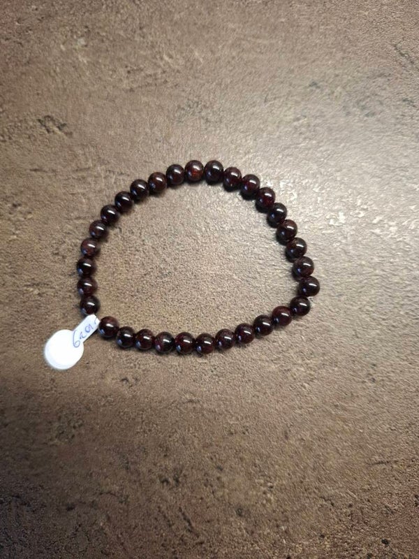 Granaat armband 6mm