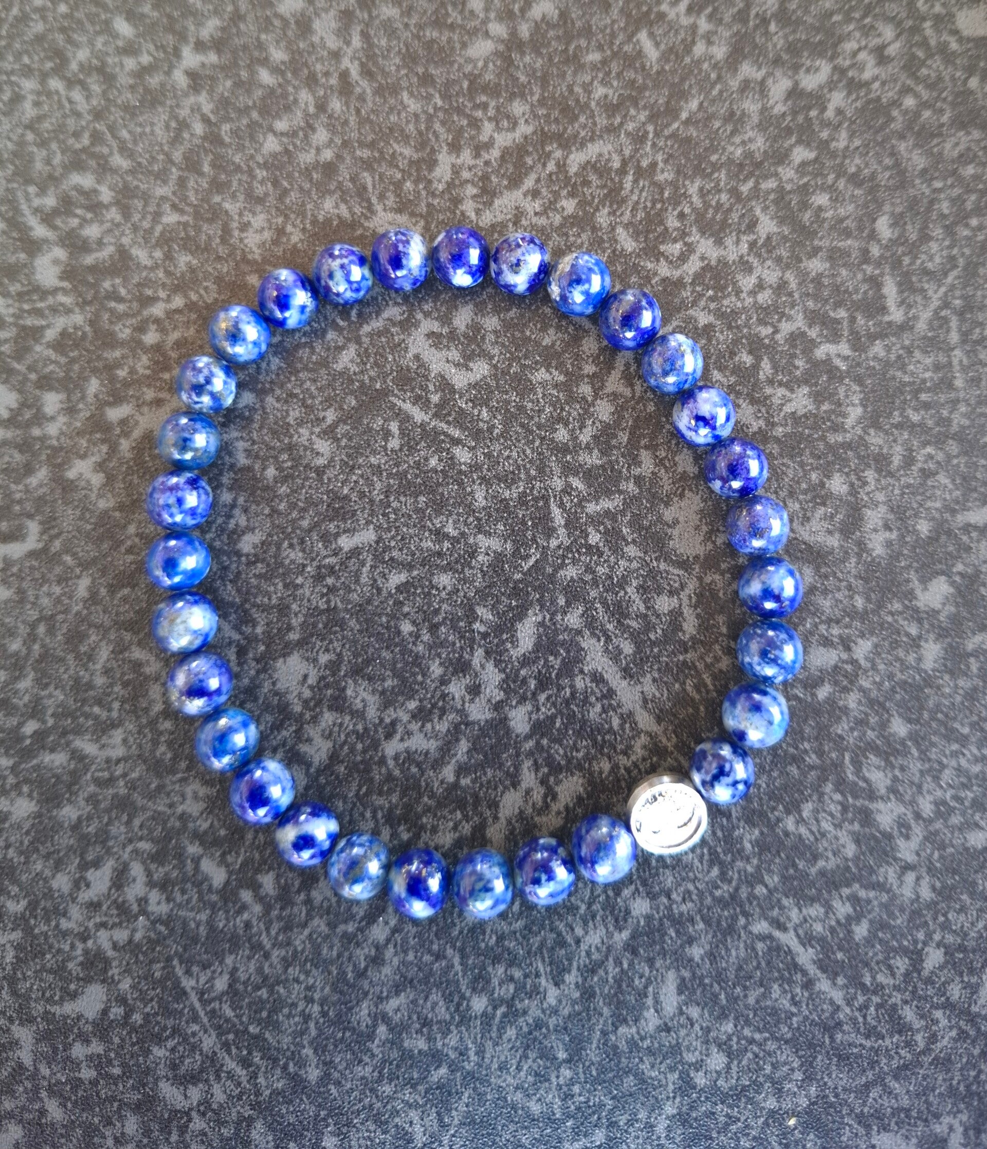 Lapis lazule armband 6 mm