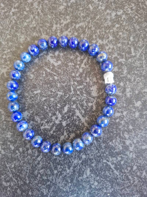 Lapis lazule armband 6mm