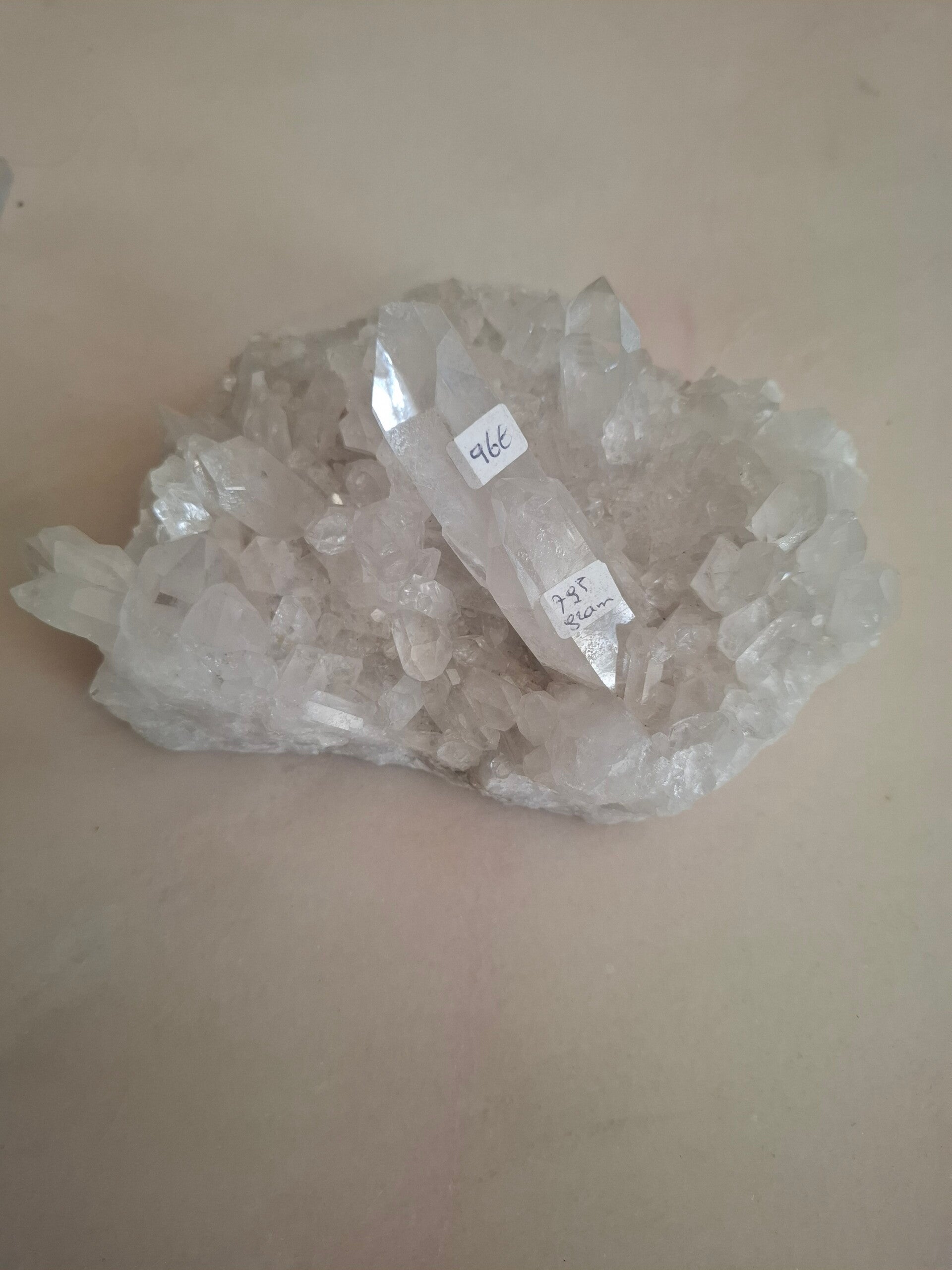 Bergkristal cluster