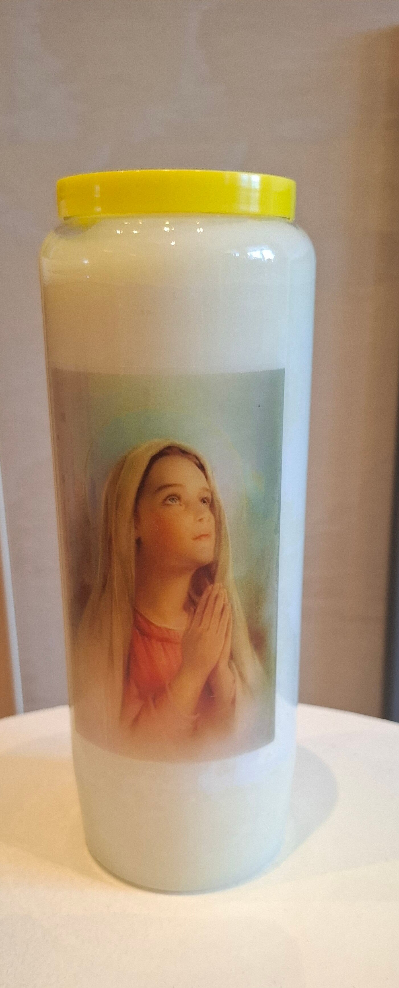 Noveen kaars Maria roze